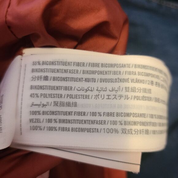 Abercrombie & Fitch Womens Puffer with Hood and Fur in Burnt Orange Size Small - Picture 9 of 10